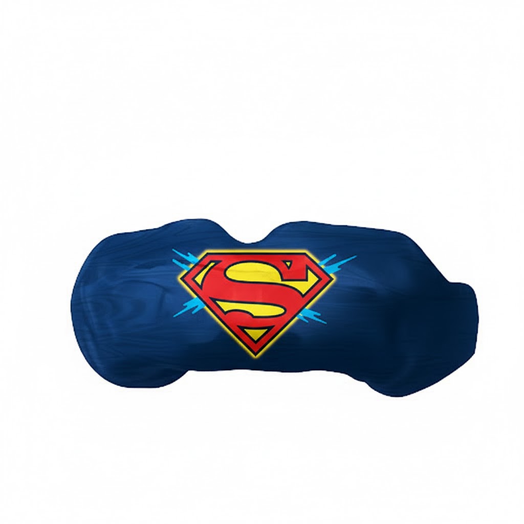Protector Bucal Diseño Super-Man