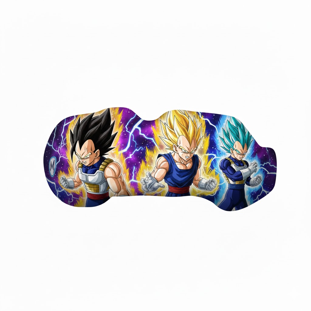 Protector Bucal Diseño Vegeta